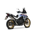 HP CORSE SP-2 Short Titanium Exhaust for Honda Transalp XL750 (High Mount)